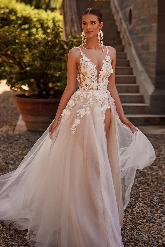 Robe de mariée Amaya, DAMA Couture — photo principale.