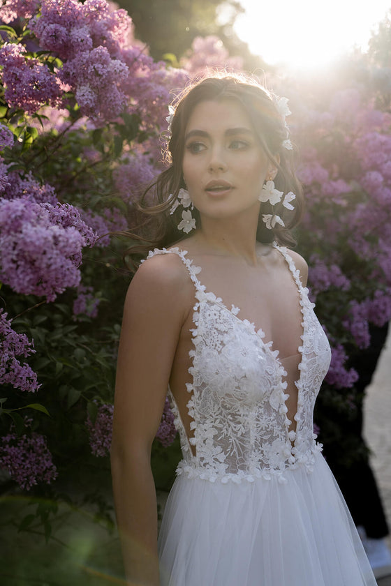 Robe de mariée Rosaline, DAMA Couture.