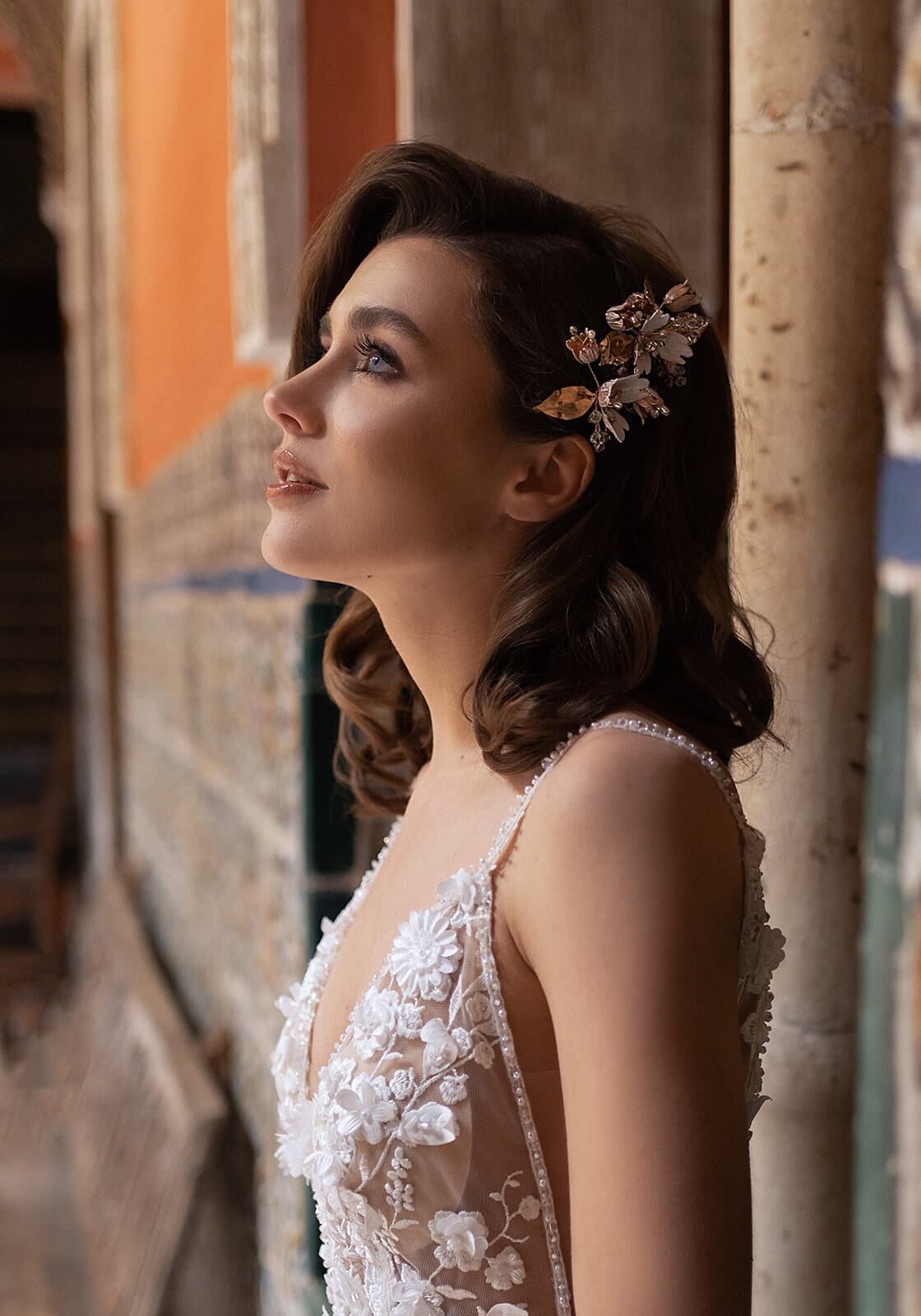 Robe de mariée Alissa, DAMA Couture — vue de face.