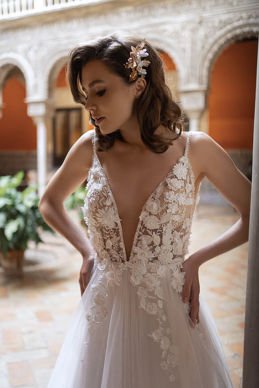 Robe de mariée Alissa — vue de dos.