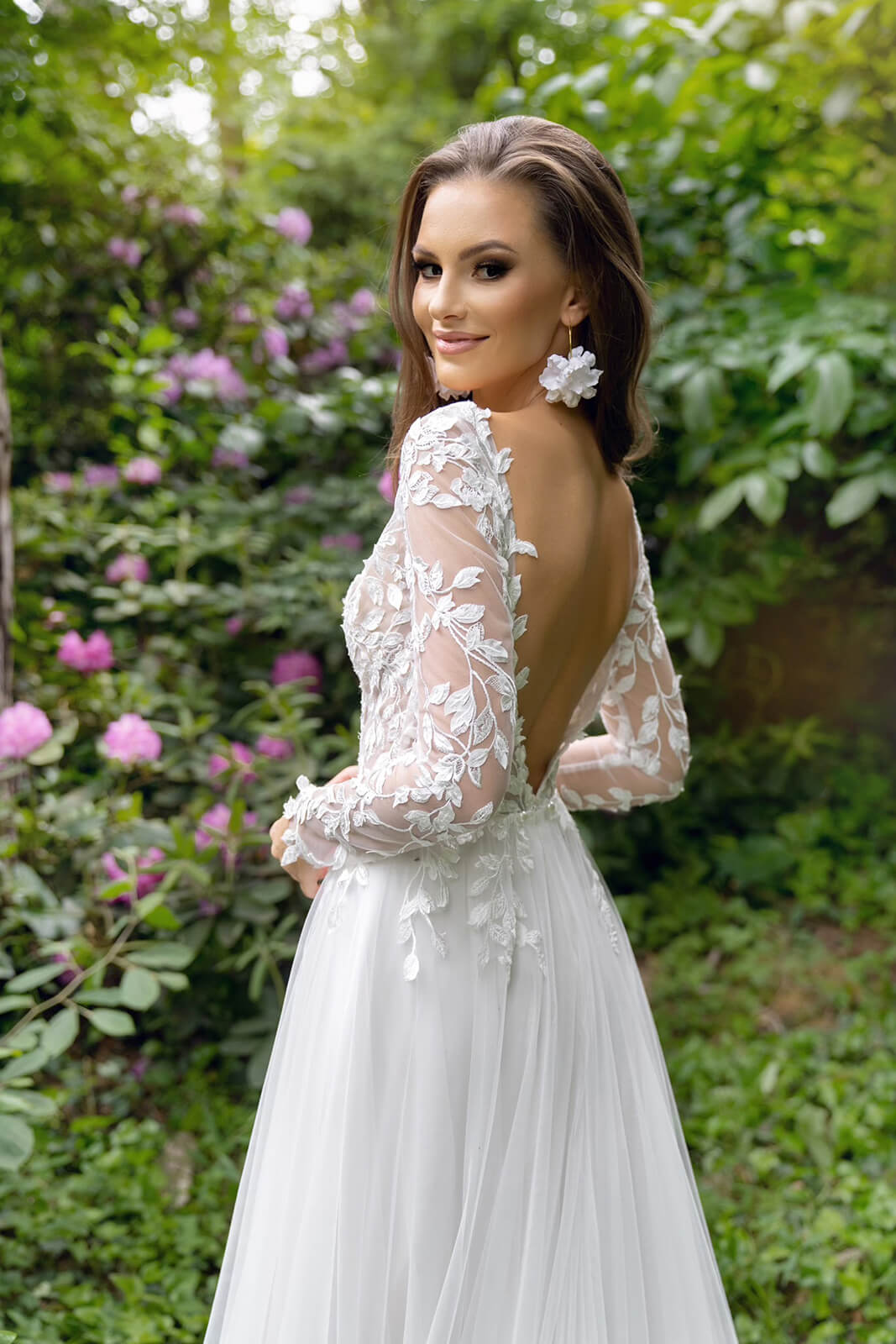 Robe de mariée Calista, DAMA Couture — vue de face.