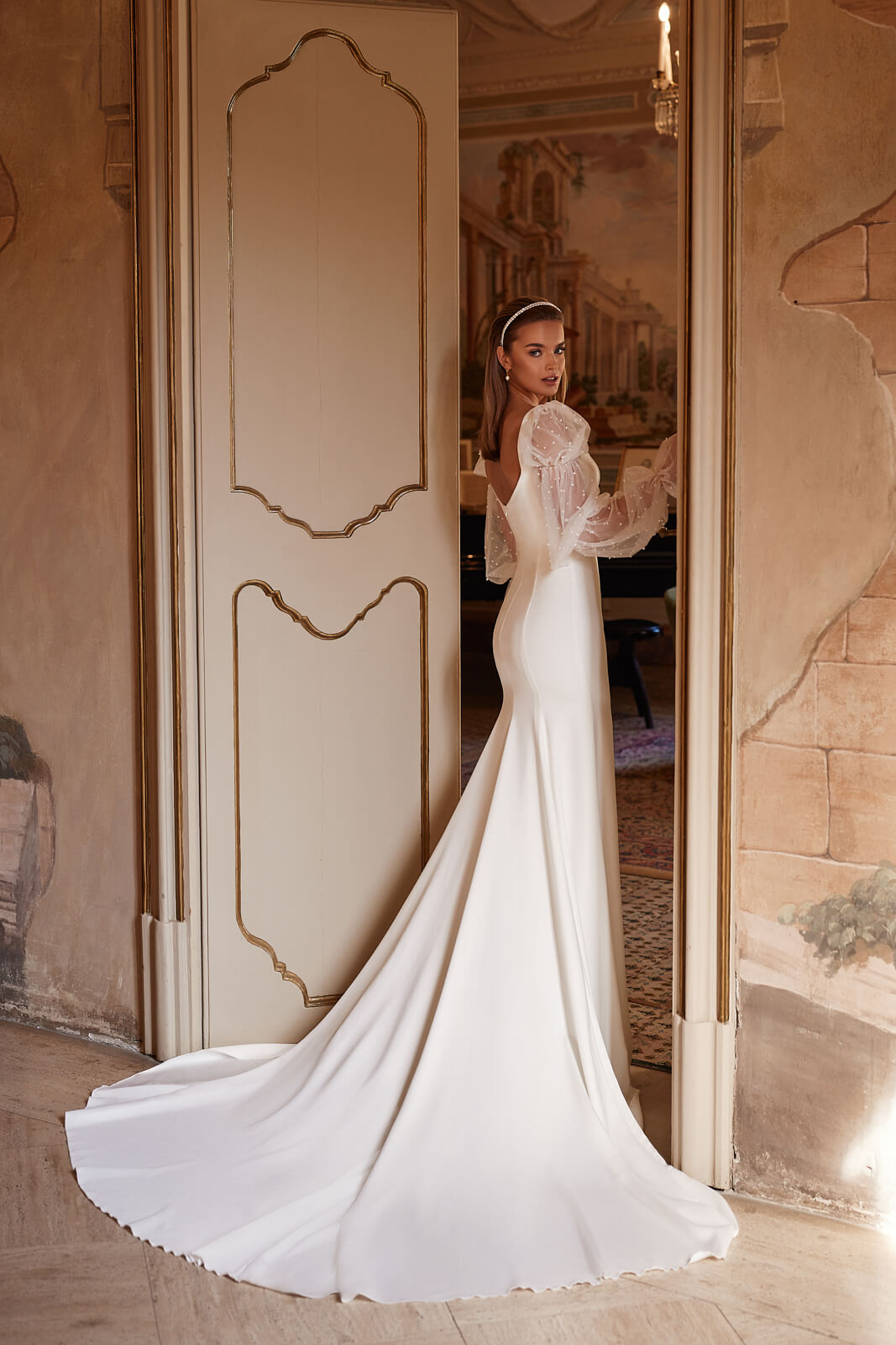 Robe de mariée sirène Clara, DAMA Couture.