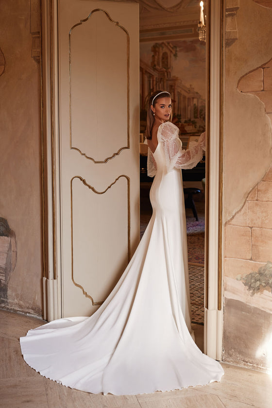 Robe de mariée sirène Clara, DAMA Couture.