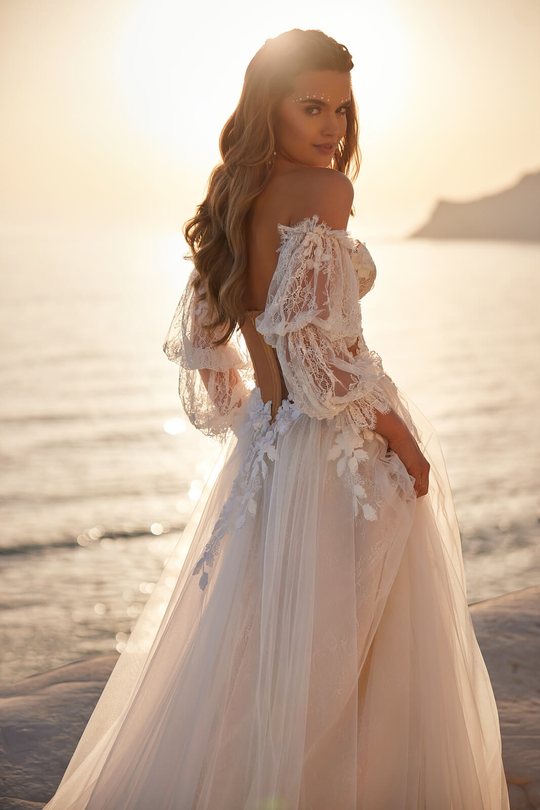 Robe de mariée romantique DAMA Couture.