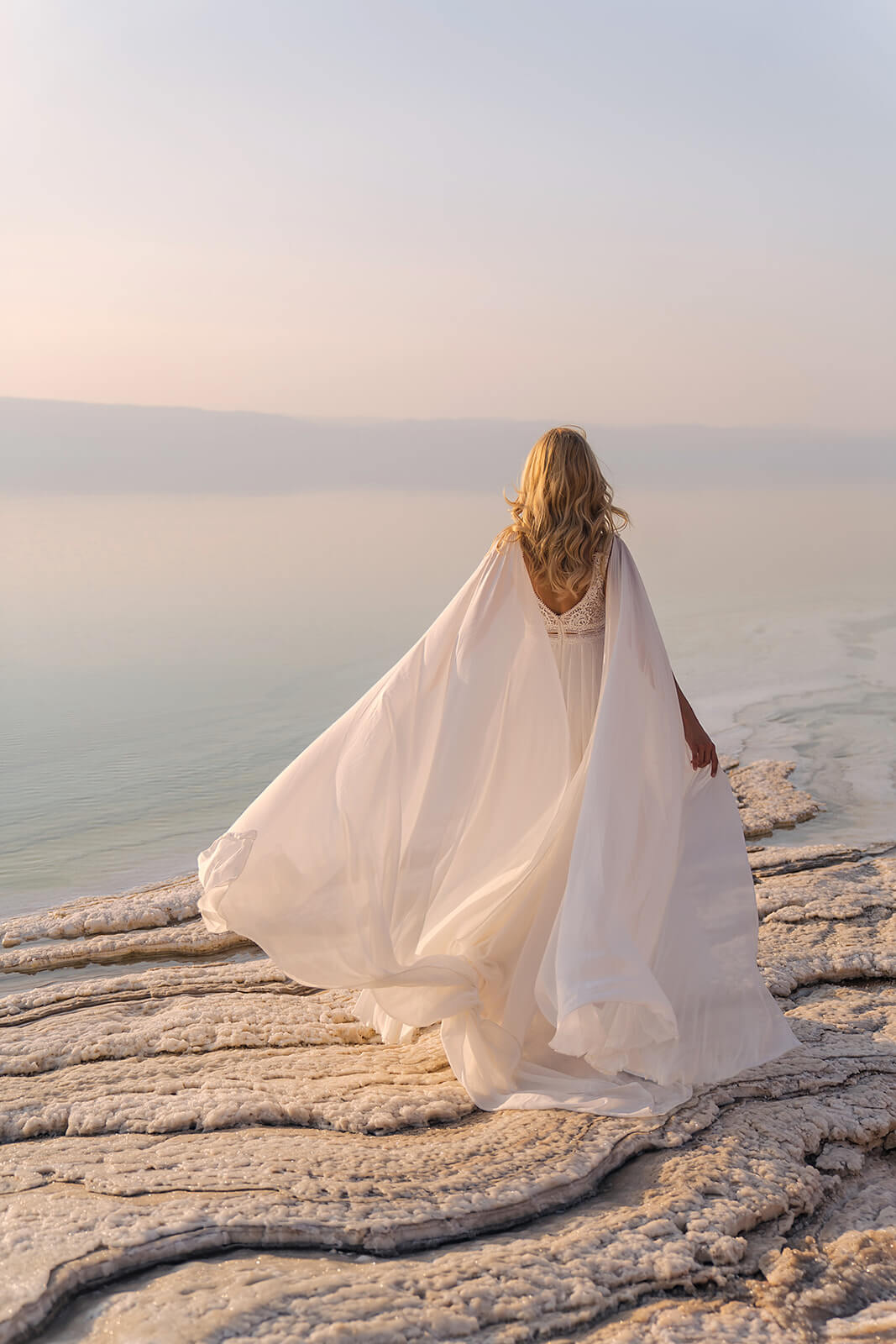 Robe de mariée trapèze Atena, DAMA Couture.