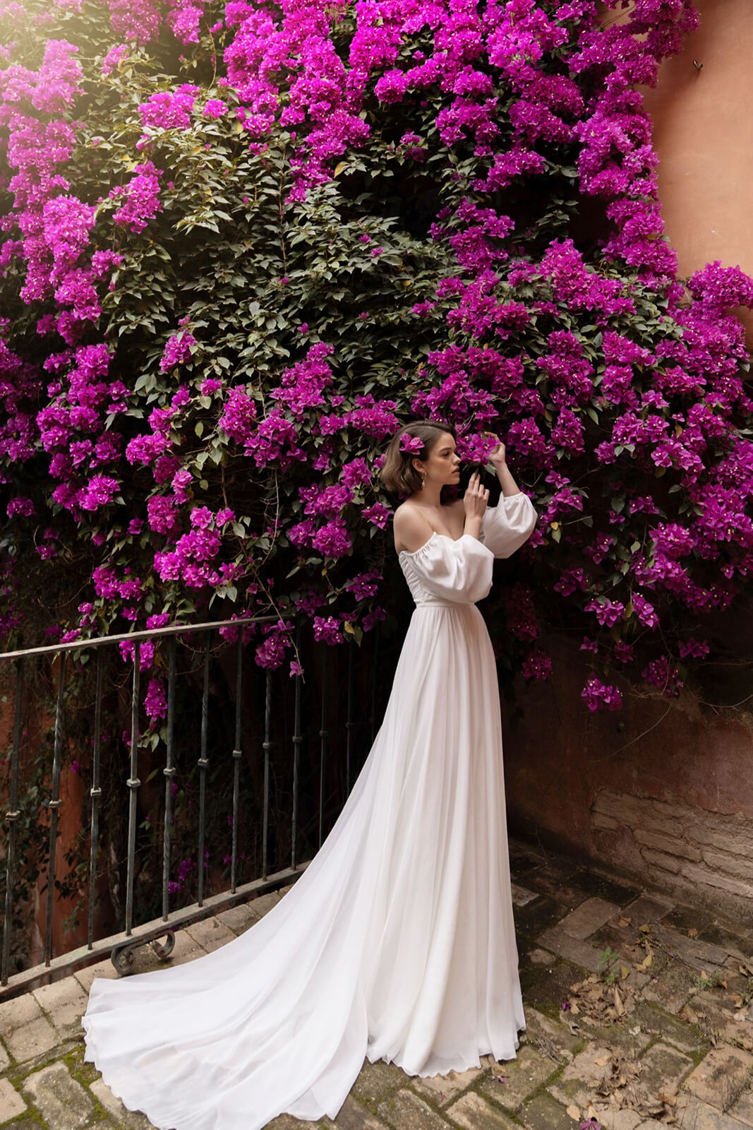 Robe de mariée Pola — vue de dos.