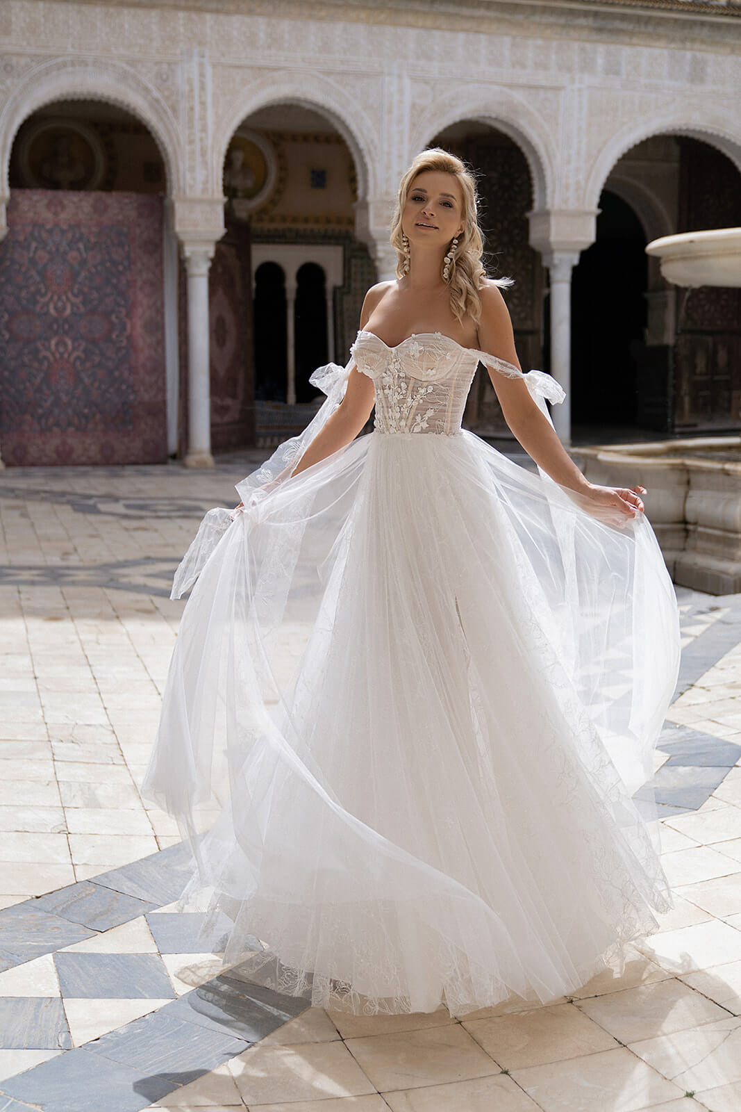 Robe de mariée Magnolia, DAMA Couture.