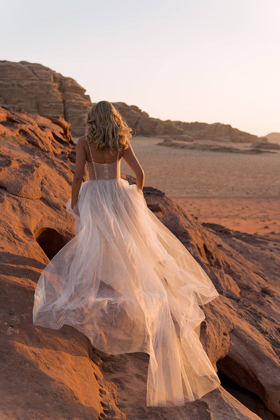 Robe de mariée Inca, DAMA Couture.