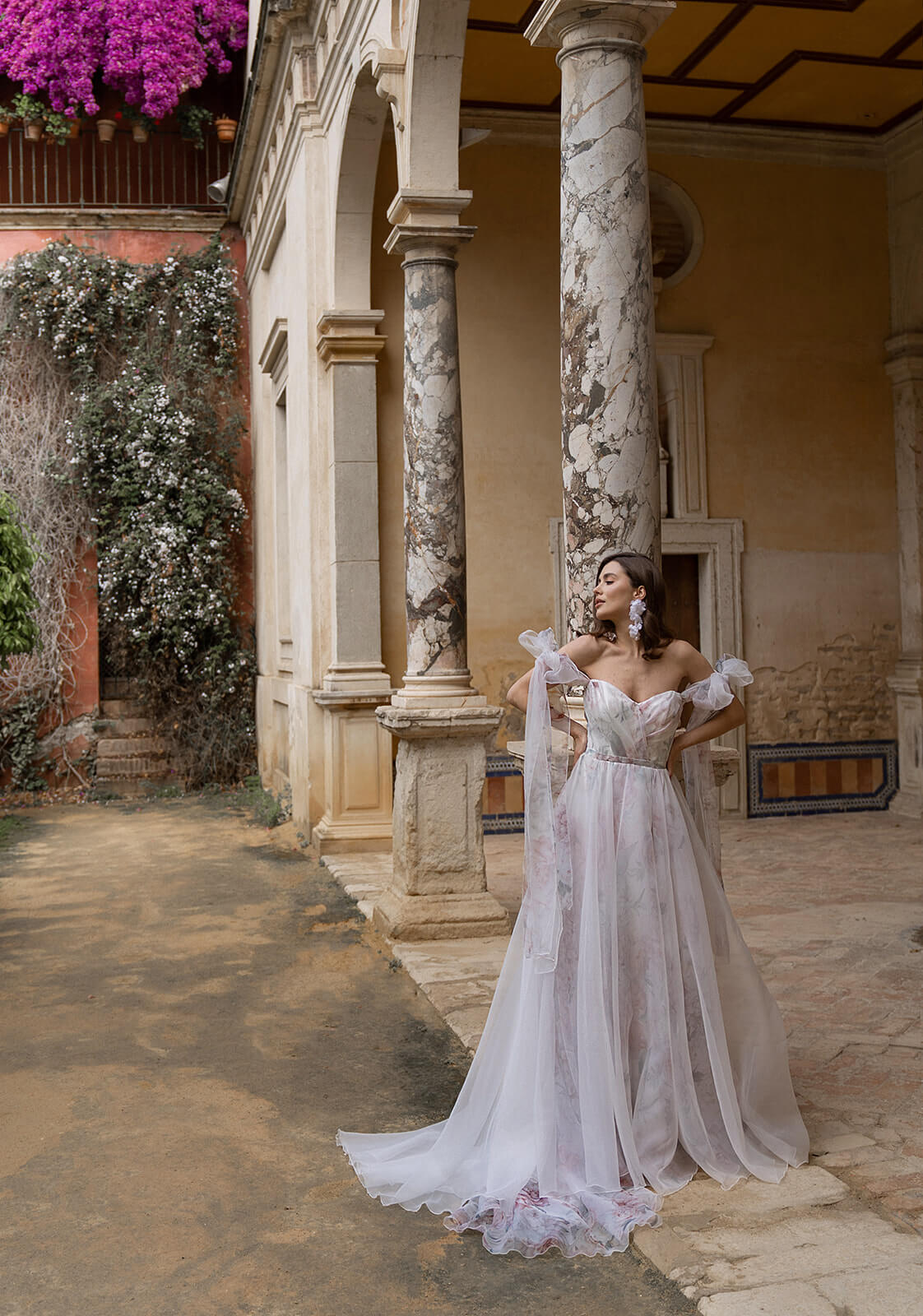 Robe de mariée Peony, DAMA Couture.