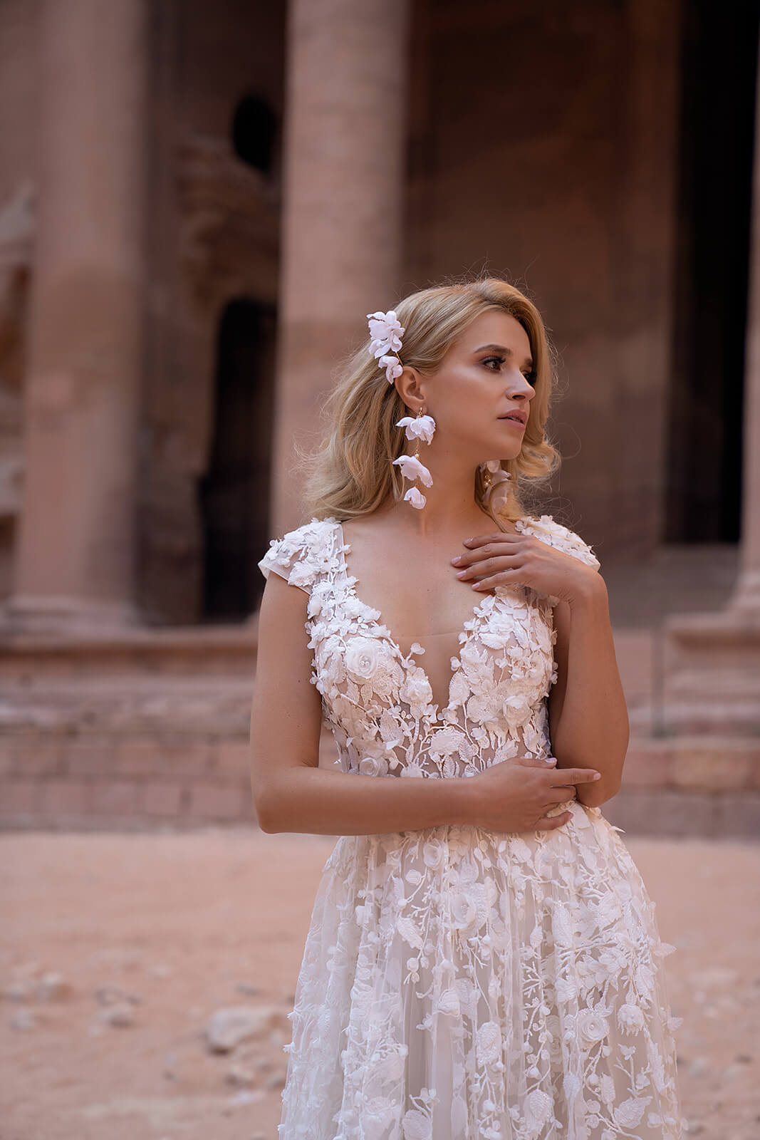 Robe de mariée Azalea — gros plan.