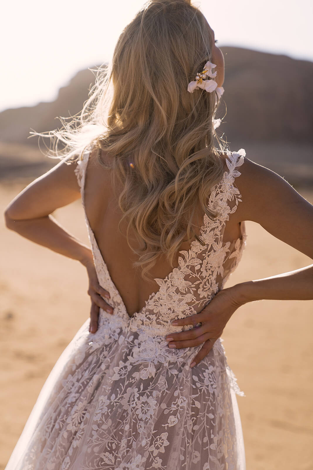 Robe de mariée Gilly, DAMA Couture — vue de face.