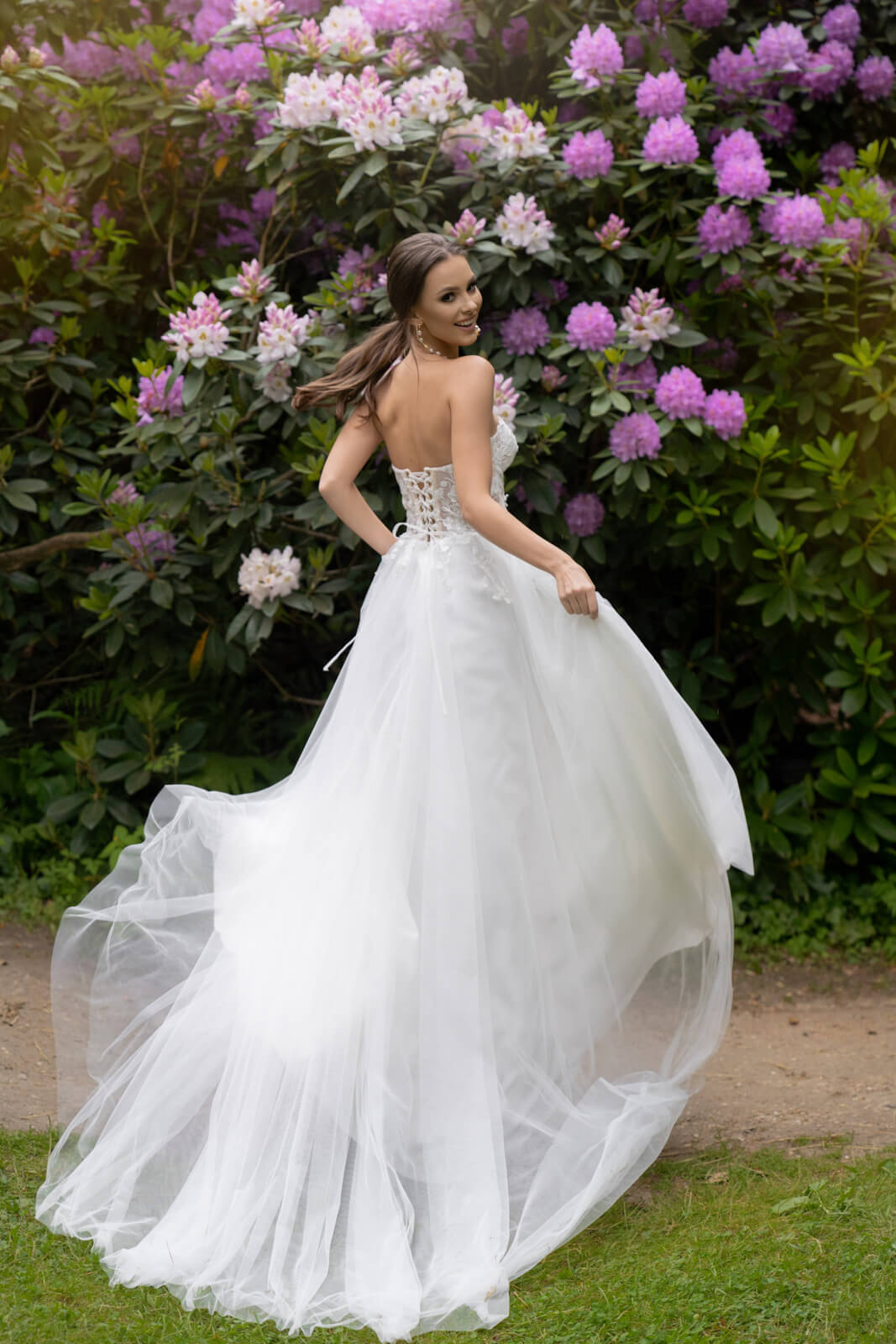 Robe de mariée Lanka, DAMA Couture — vue de face.