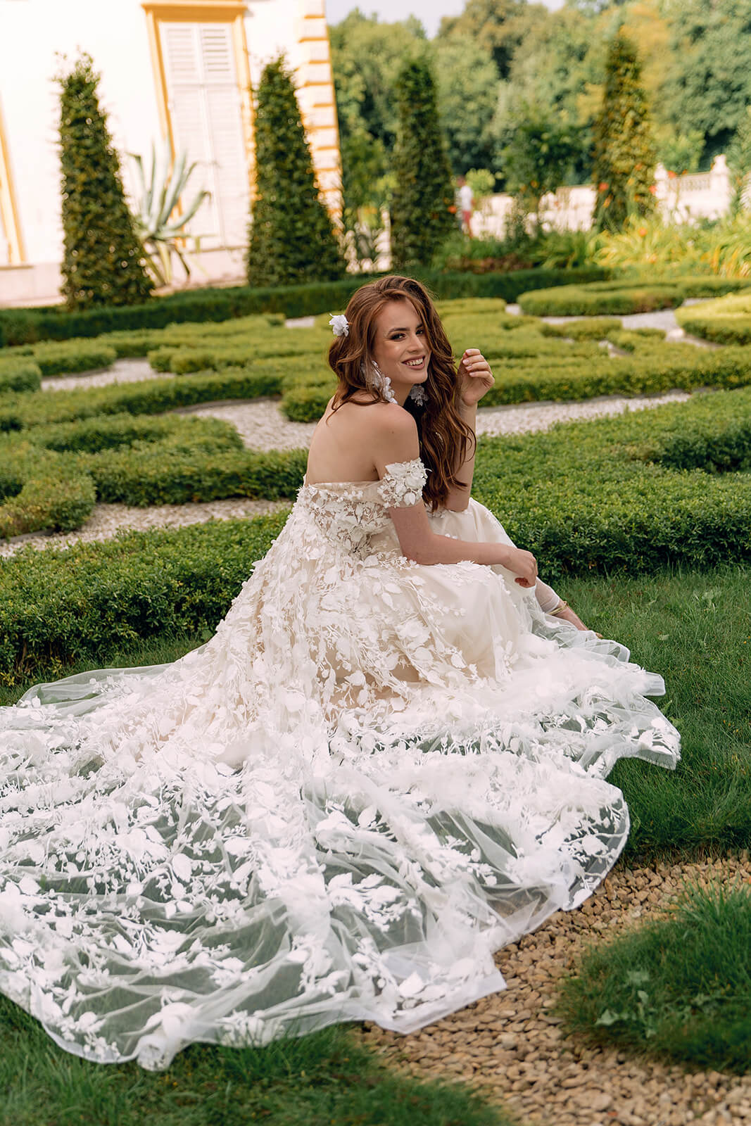 Robe de mariée Azalea, DAMA Couture — vue de face.