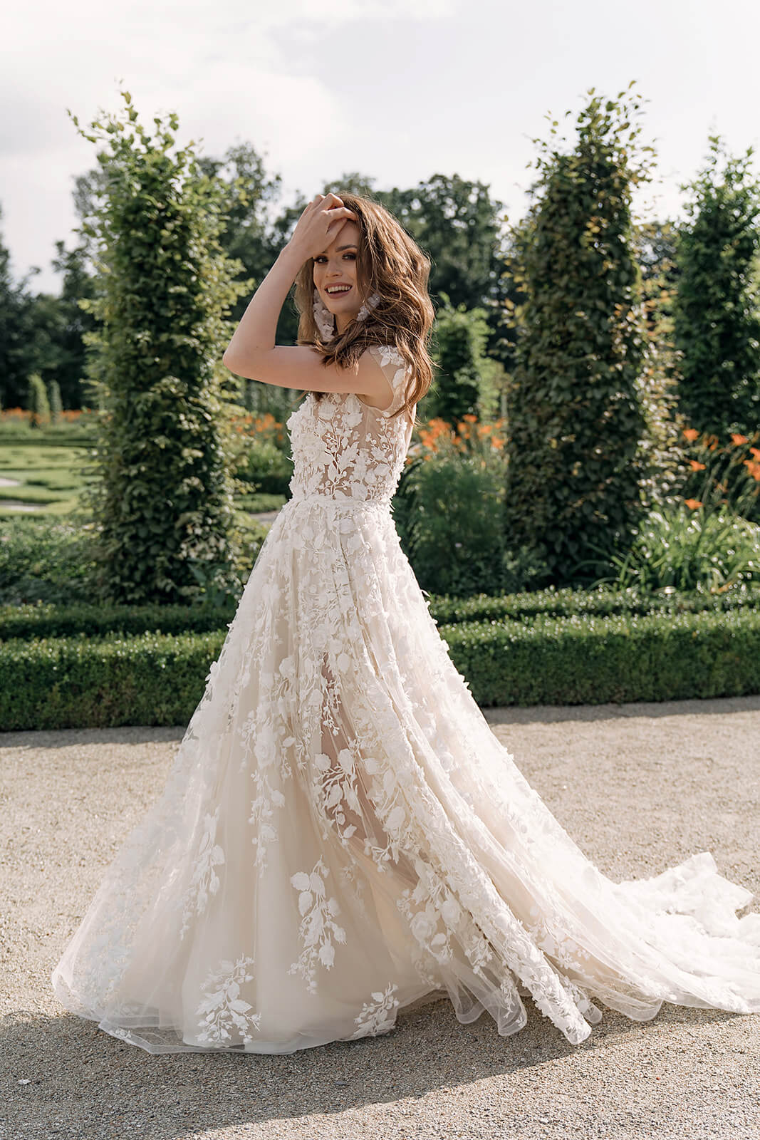 Robe de mariée Azalea — détail.