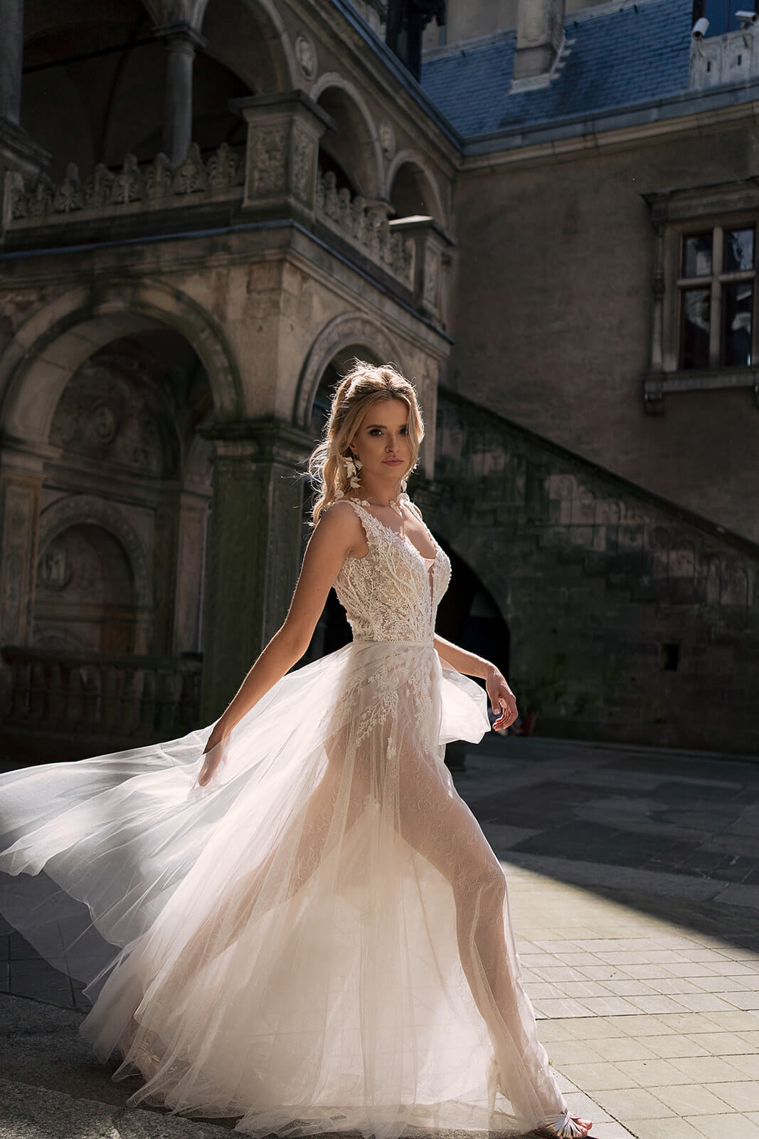Robe de mariée Livia — détail.