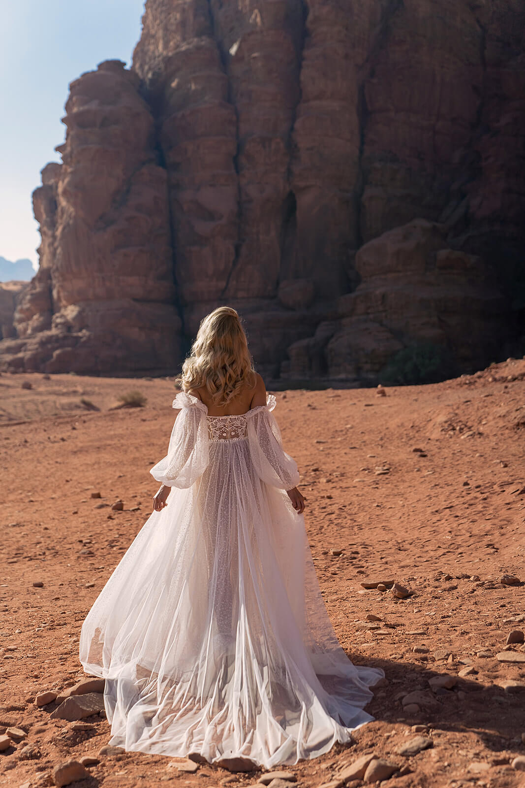 Robe de mariée trapèze Shira, DAMA Couture.