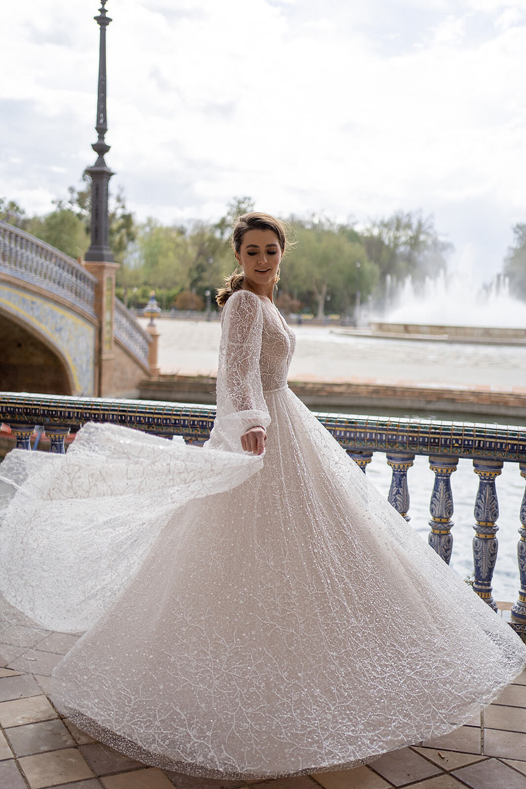 Robe de mariée Suri, DAMA Couture — vue de face.