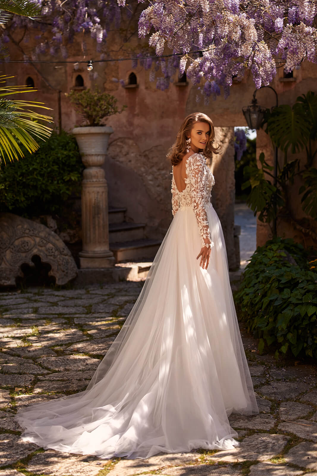 Robe de mariée trapèze Ida, DAMA Couture.